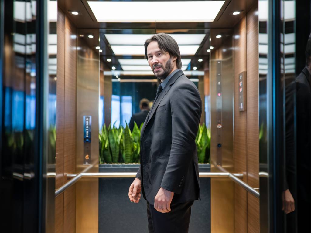 "How tall is Keanu Reeves and can elevator shoes enhance his iconic look?"