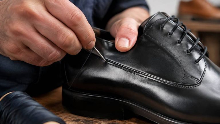 How single needle stitch enhances the quality of elevator shoes