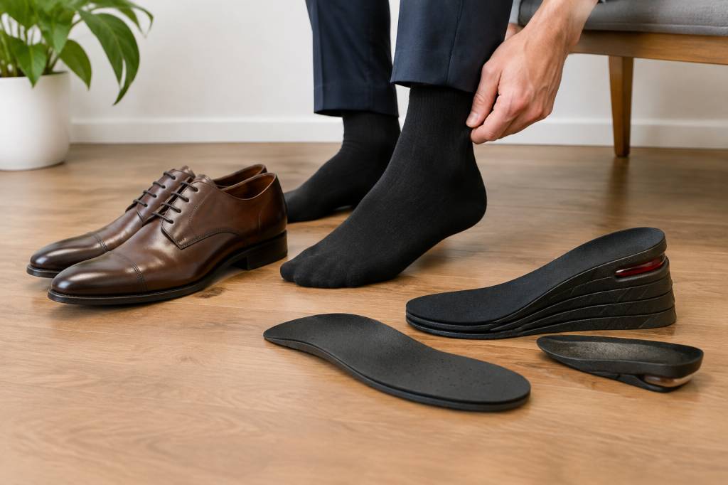 How to choose height increasing insoles for shoes for a discreet boost