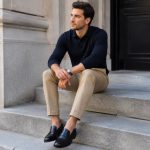 Black loafers with khakis: how to style this timeless combination