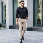 Black shoes with khaki pants: how to create a stylish outfit