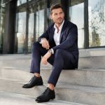 Tuxedo flap: how to style it for a taller, sharper look